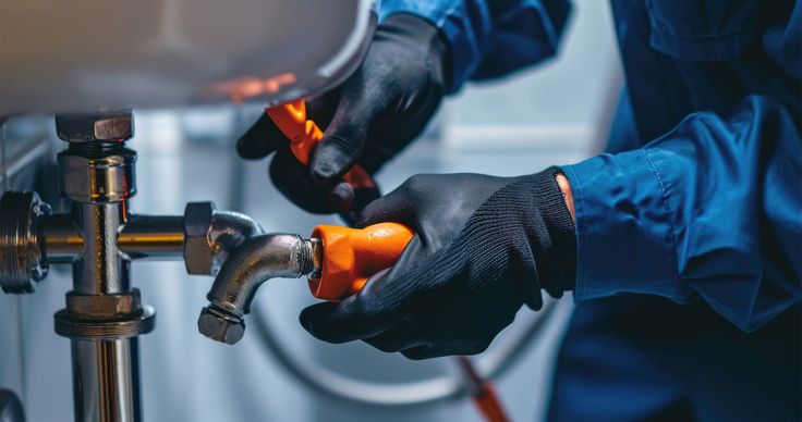 Ozburn technician servicing a fixture